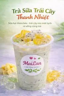 Hình ảnh Trà sữa trái cây thanh nhiệt