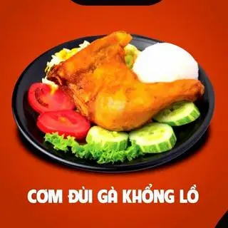 Hình ảnh Cơm đùi gà khổng lồ