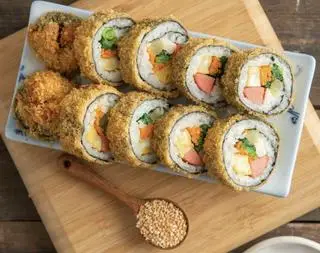 Hình ảnh Kimbap chiên xù