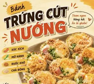 Hình ảnh Bánh trứng cút nướng