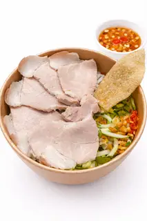 Hình ảnh Bún thịt luộc mắm nêm 