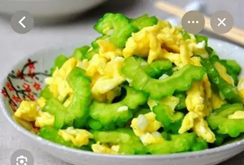Hình ảnh Set Cơm Khô qua Xào Trứng 