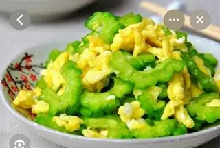 Hình ảnh Set Cơm Khô qua Xào Trứng 