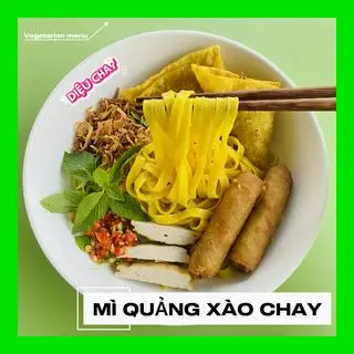 Hình ảnh Mì quảng xào chay