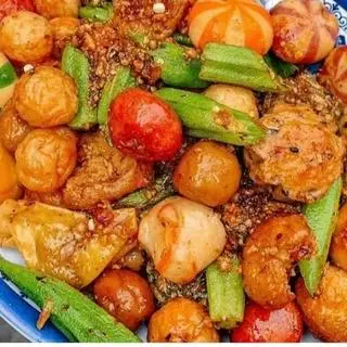 Hình ảnh Cá viên chiên sốt bơ tỏi