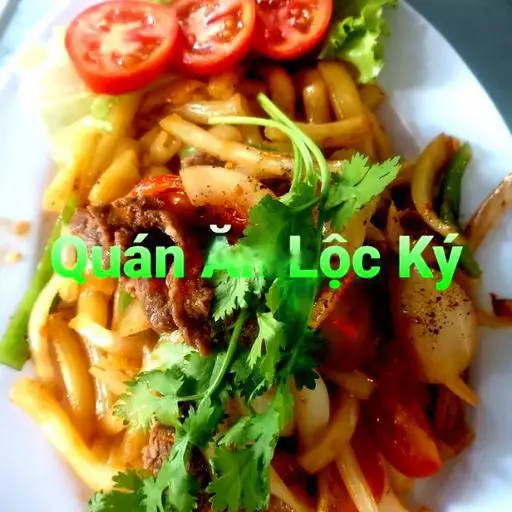 Hình ảnh Nui xào bò tiêu xanh