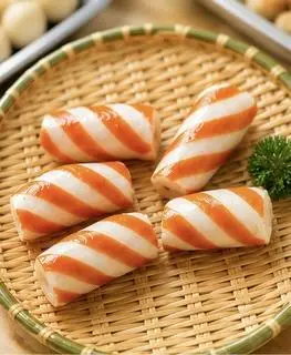 Hình ảnh Chả Mực Xoắn Đỏ