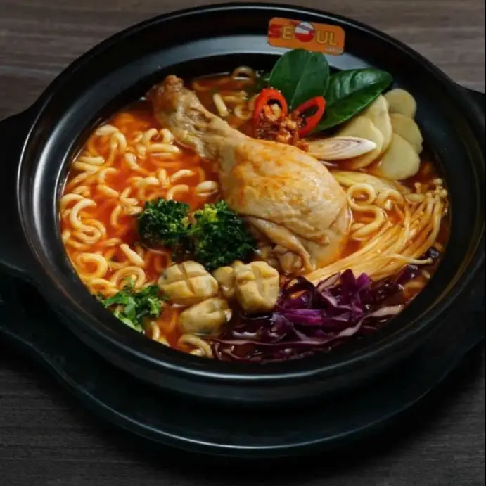 Hình ảnh mì đùi gà 