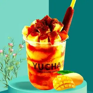 Hình ảnh Trà Olong Xoài Xay Mexico