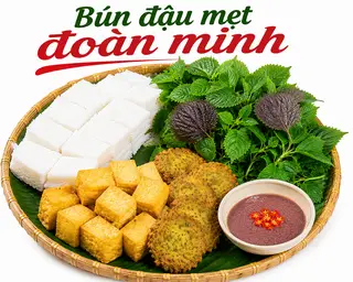 Hình ảnh Bún đậu chả cốm