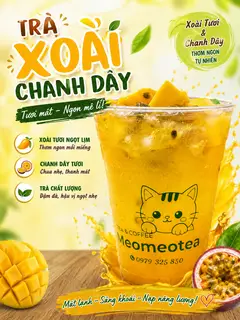 Hình ảnh Trà xoài chanh dây