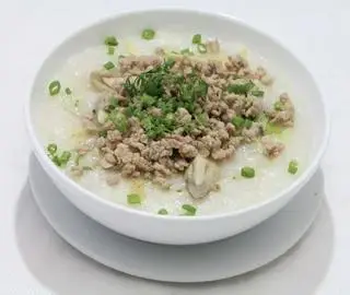 Hình ảnh cháo thịt bằm