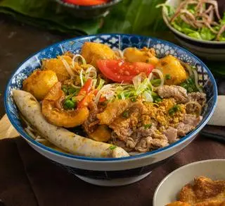 Hình ảnh Bún riêu cua đậu tóp mỡ