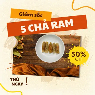 Hình ảnh 5 Cuốn Chả Ram