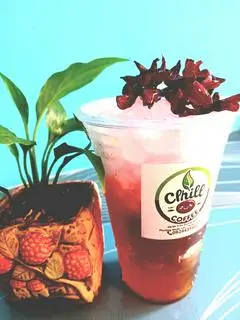 Hình ảnh Trà thạch hoa Atiso, ly 500ml chỉ với