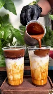 Hình ảnh Cà Phê Sữa Dừa Caramel size M