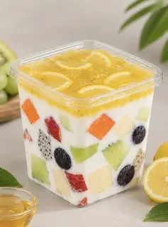 Hình ảnh Yogurt Trái Cây Sốt Chanh Vàng M.ong