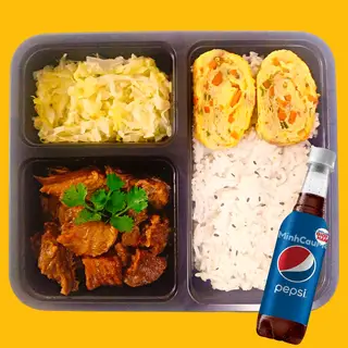 Hình ảnh Combo (Cơm Bò Đài Loan + Pepsi)