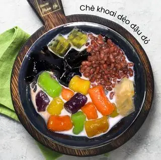 Hình ảnh Chè khoai dẻo đậu đỏ