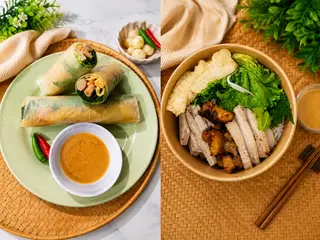 Hình ảnh Combo 1 bánh cuốn + 1 Bún khô