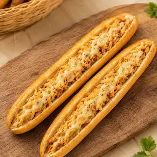 Hình ảnh BMQ Gà xé phô mai