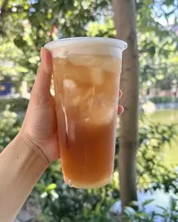 Hình ảnh Trà ô long mát, không quá ngọt, uống đã size L 700ml