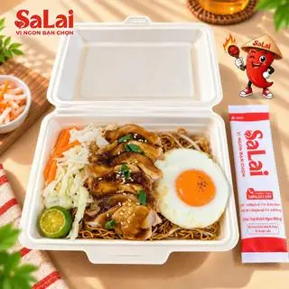 Hình ảnh Mì SaLai- Gà Sốt Teriyaki - Trứng Ốp La