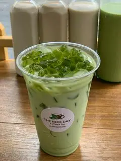 Hình ảnh trà sữa thái xanh