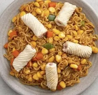 Hình ảnh Mỳ Trộn Mực Xoắn