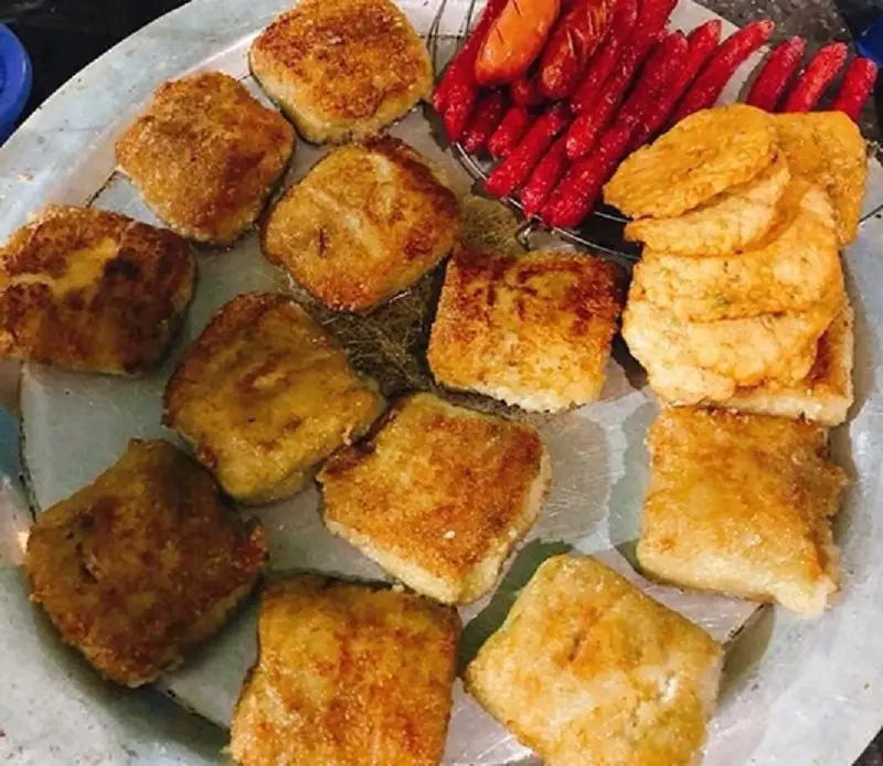 Hình ảnh bánh chưng rán