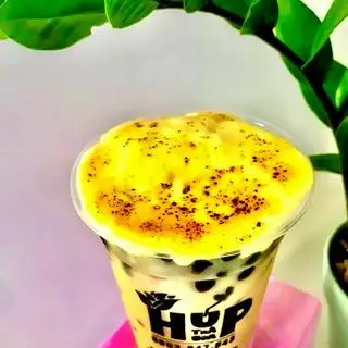 Hình ảnh Trà sữa kem trứng cháy