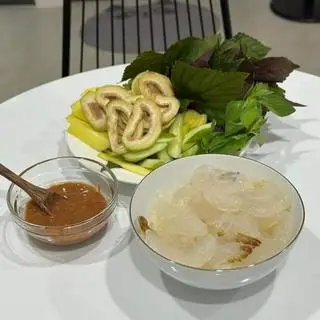 Hình ảnh Chân sứa chấm mắm ruốc 1ng ăn