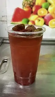 Hình ảnh Trà mận hà nội ly 800ml.