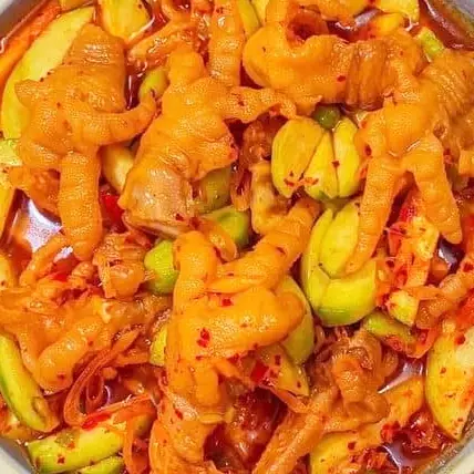 Hình ảnh Chân gà sốt Thái