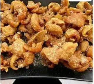 Hình ảnh da gà chiên giòn lắc phô mai 