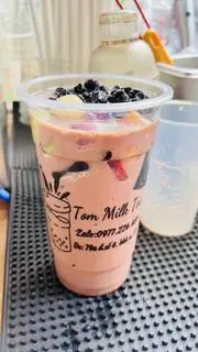 Hình ảnh trà sữa socola full topping