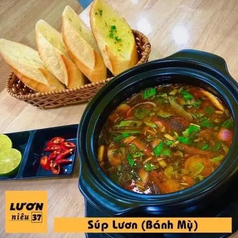 Hình ảnh Súp lươn bánh mì đặc biệt  (nhiều lươn)
