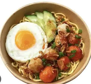 Hình ảnh mì trộn cơ bản 