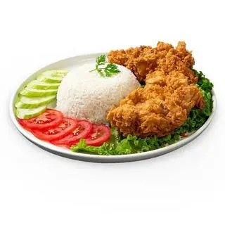 Hình ảnh Cơm gà giòn