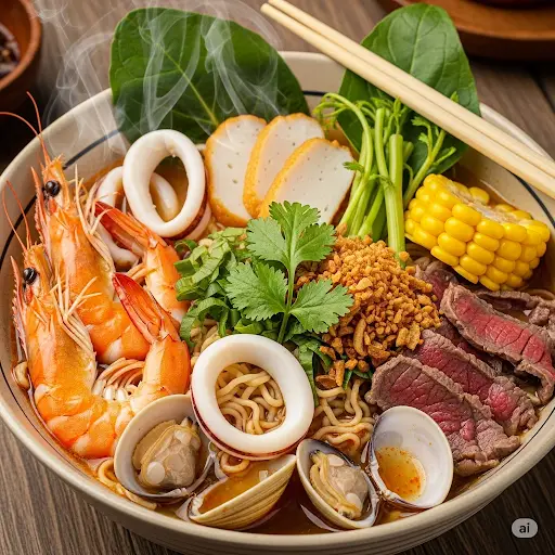 Hình ảnh Mì Thái Thập Cẩm