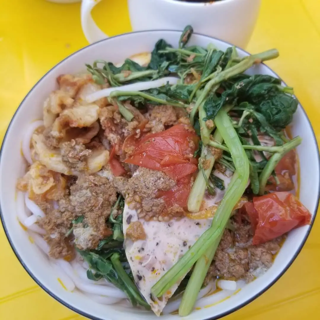 Hình ảnh bún riêu tóp mỡ