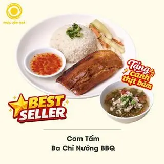 Hình ảnh Cơm tấm ba chỉ nướng BBQ