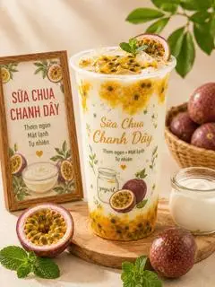 Hình ảnh Sữa Chua Chanh Dây
