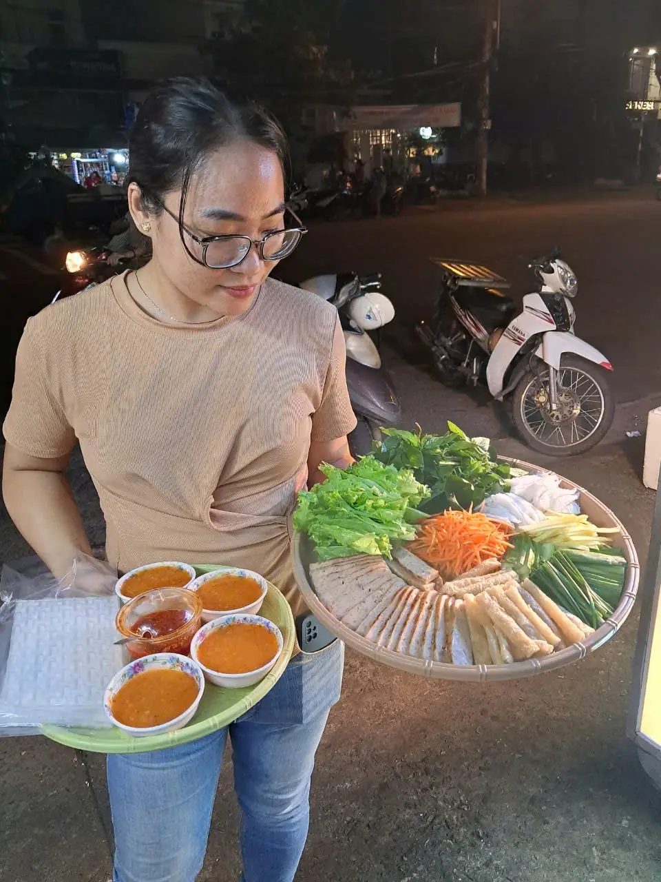 Hình ảnh Nem nướng phần 3 người ăn