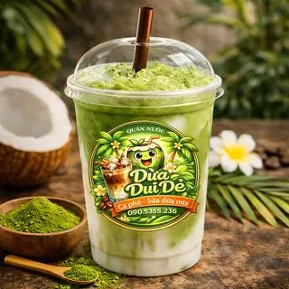 Hình ảnh Matcha Sữa Dừa (Matcha Nhật)