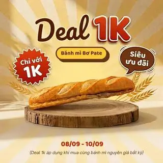 Hình ảnh Bánh Mì Que Bơ Pate