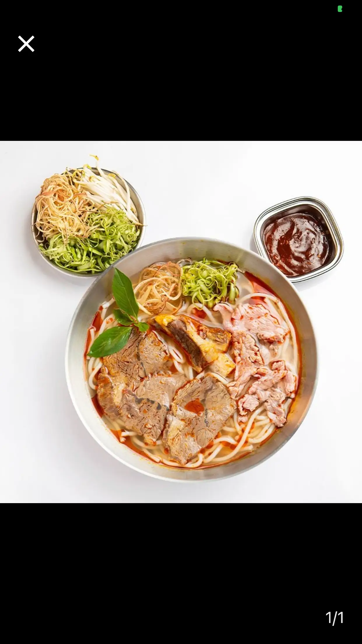 Hình ảnh bún bò nạm 