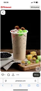 Hình ảnh Trà sữa full topping size 700ml