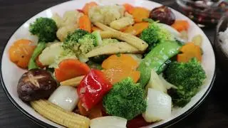 Hình ảnh Rau xào thập cẩm chay
