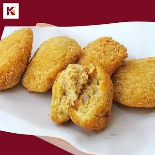 Hình ảnh Combo Bánh Gà Nghệ Nhân+ Xúc xích